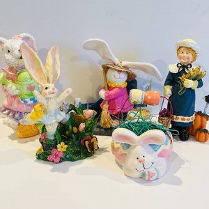 Easter Bunnies 5 pieces